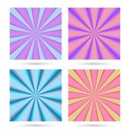set of sunburst backgrounds N2