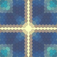 abstract colorful hexagon pattern background N8