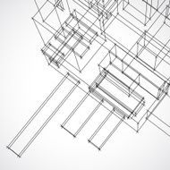 abstract line structure pattern background N2