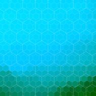 abstract color hexagon pattern background N3