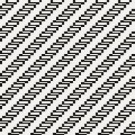 Seamless abstract geometric design on white paper