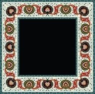 Fanis Floral Frame