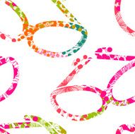 Sunglasses seamless pattern