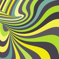 3d spiral abstract background Optical Art Vector illustration N2