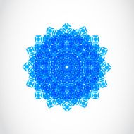 Vector oriental motif
