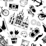 Holland Symbole Pattern