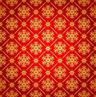 Seamless Snowflake Pattern N7