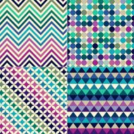 Seamless Geometric Pattern N210