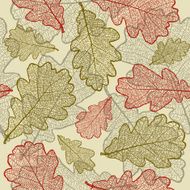 Seamless oak background