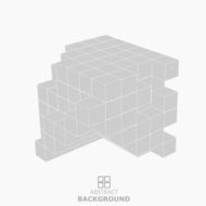 gray cube