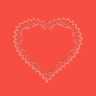 heart pattern background N2