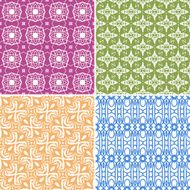 Four seamless patterns N6