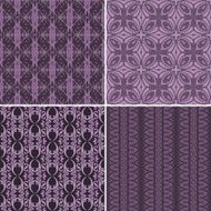 Four seamless patterns N11