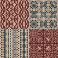 Four seamless patterns N12