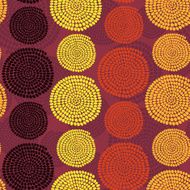 Traditional African Ornament with swirls Seamless vector pattern N7