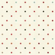 seamless colourful childish polka dots