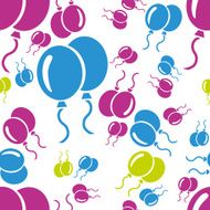 balloon seamless pattern
