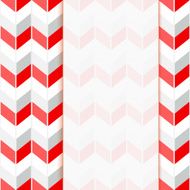 Chevron pattern template