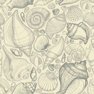 Beachy Seashell Pattern