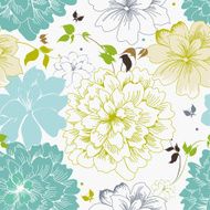 Abstract Elegance seamless floral pattern N4