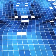 abstract blue check pattern background for design