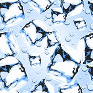 ice seamless blue