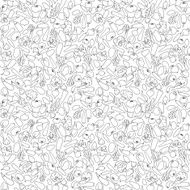 seamless Vegetables pattern N2