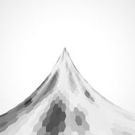 gray hexagon pattern background