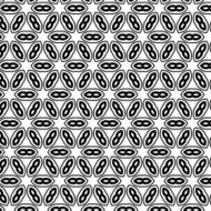 abstract black and white geometry pattern background N9