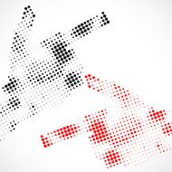 abstract colorful polka dot pattern background for design N4