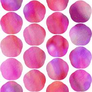 Seamless pink watercolor pattern