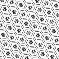 abstract black and white geometry pattern background N10
