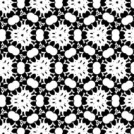 abstract black and white dots pattern background N5