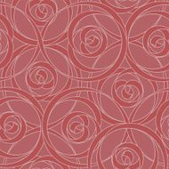 Seamless Swirly Wallpaper Pattern (vector &amp; jpeg) N2
