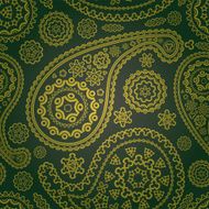 eastern paisley pattern