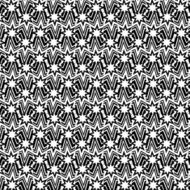 abstract black and white geometry pattern background N13