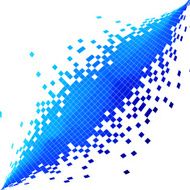 abstract blue check texture pattern background for design