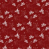 Seamless Floral Wallpaper Pattern N3