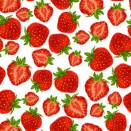 Strawberry seamless pattern N3