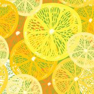 Lemon seamless pattern N2