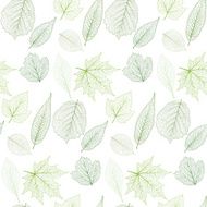 Leaves seamless pattern N15