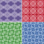 Seamless bandana pattern N8