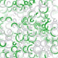 Eco Tec Geometric Circle Background Pattern