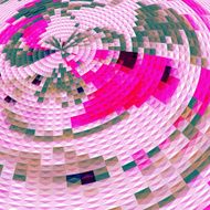 abstract color check pattern background N12