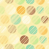 Seamless pattern with circle elements N7