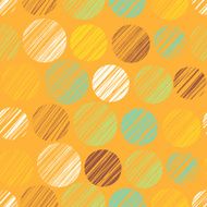 Seamless pattern with circle elements N8