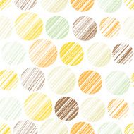 Seamless pattern with circle elements N11