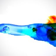 Abstract artistic watercolor background N4