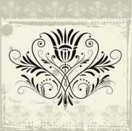 Floral ornament N81