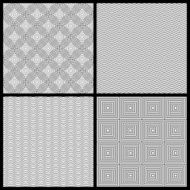 Monochrome seamless patterns N3